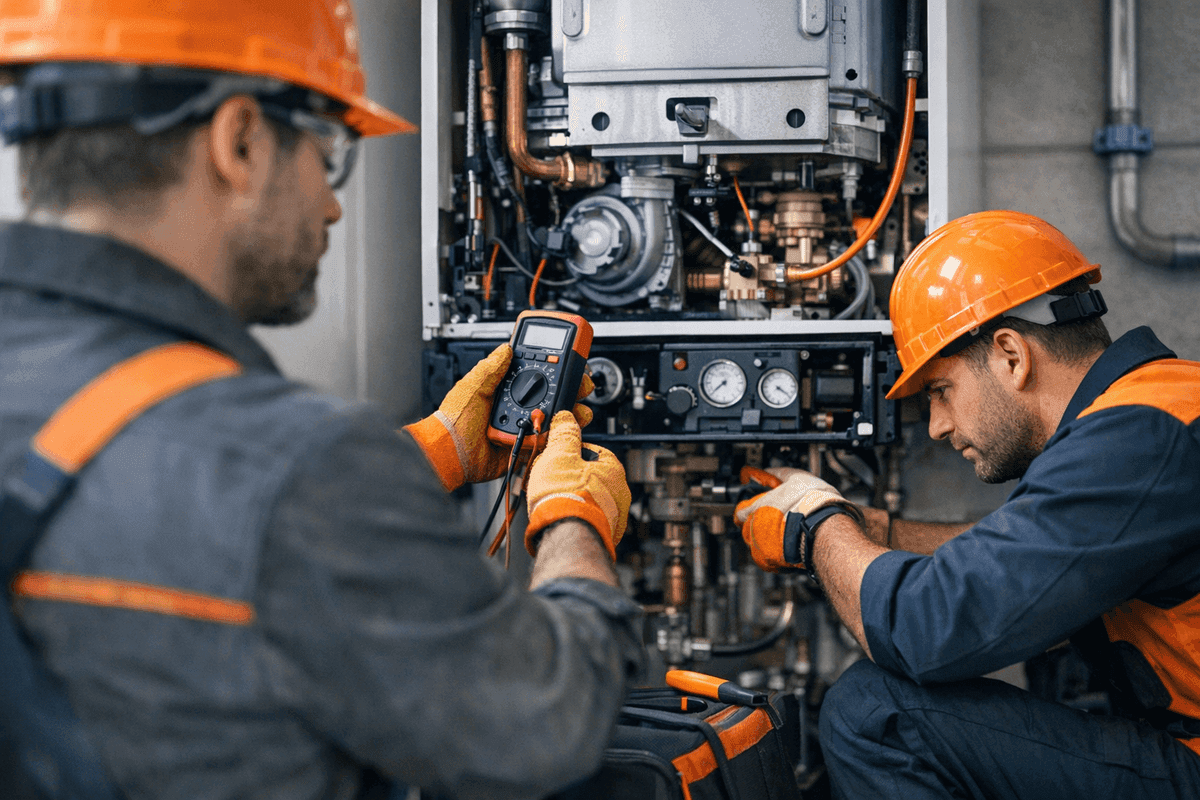 Boiler Repair service by JJL Plumbing