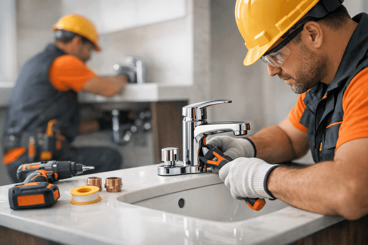 Fixture Installation service by JJL Plumbing