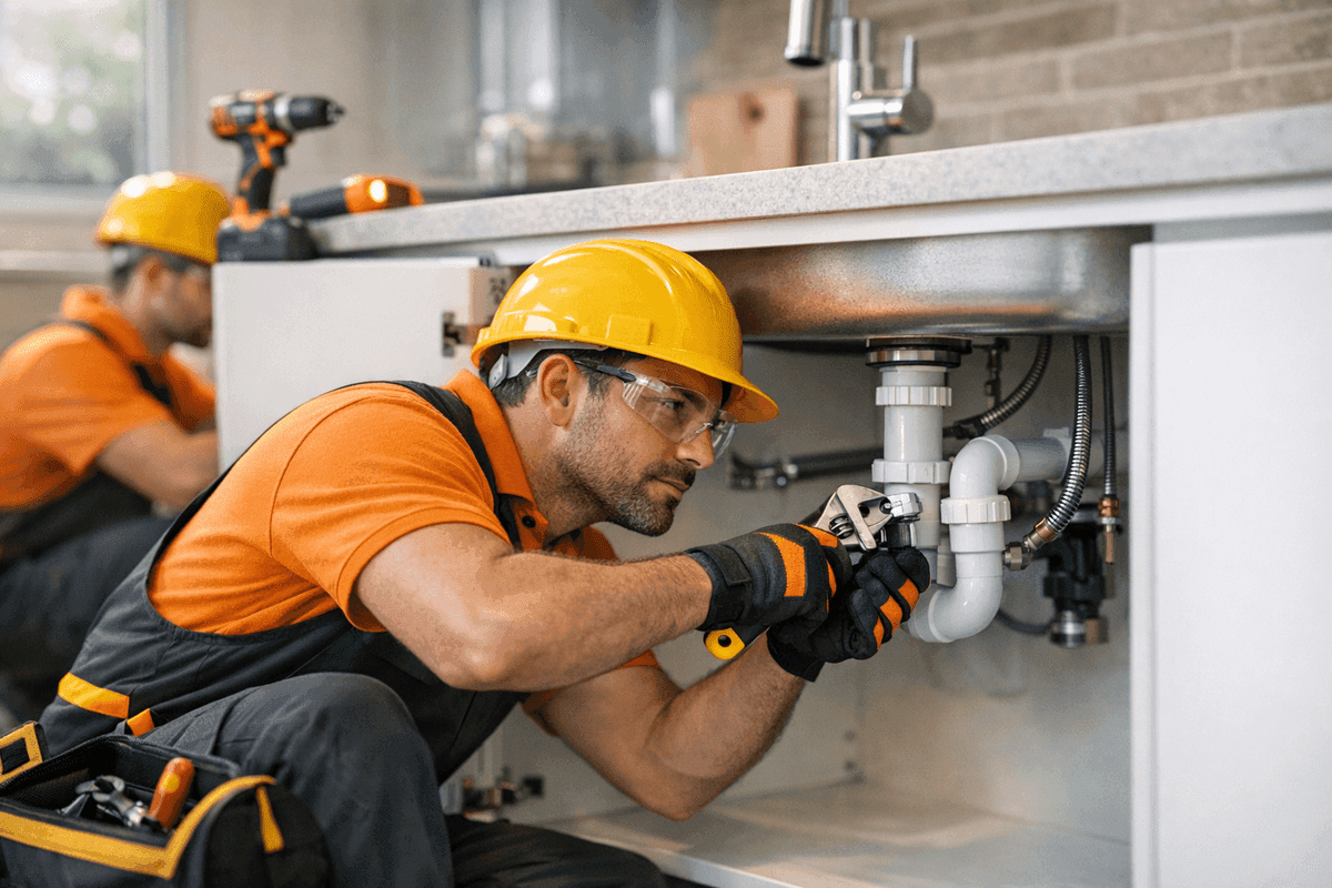 Kitchen Plumbing service by JJL Plumbing