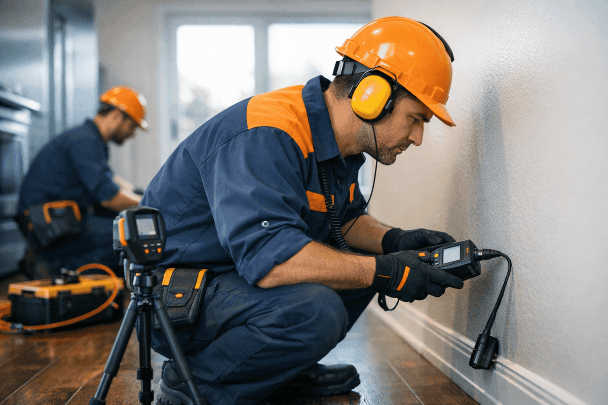 Leak Detection service by JJL Plumbing