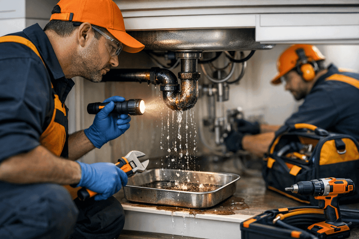 Leak Repair service by JJL Plumbing