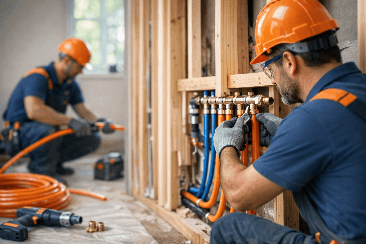 Repiping service by JJL Plumbing