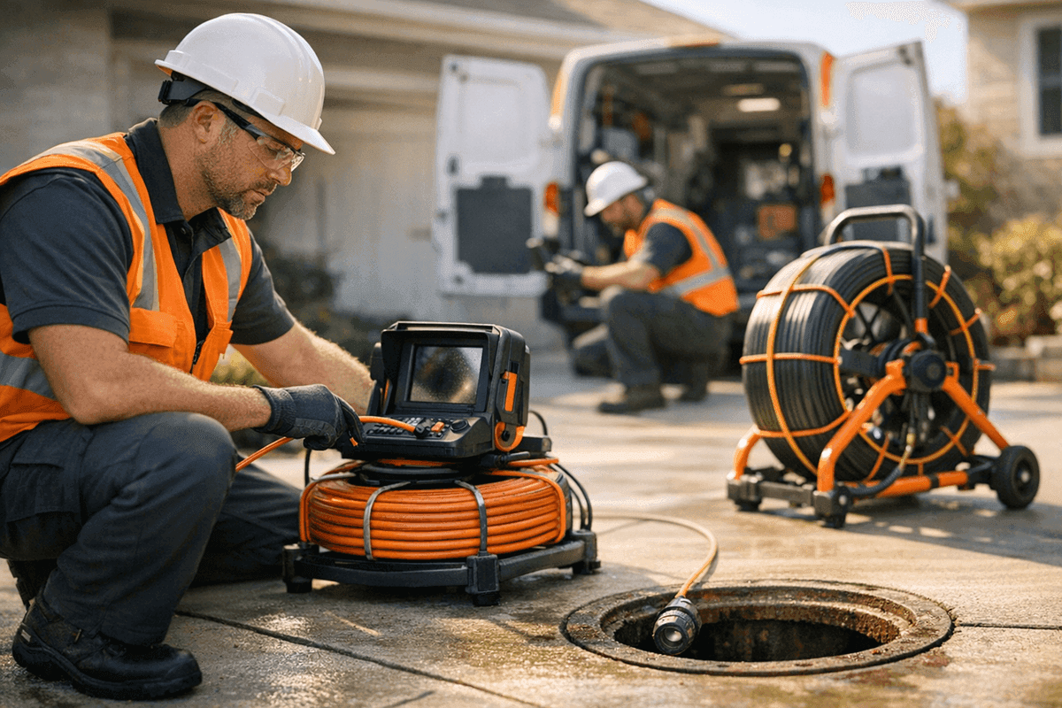 Sewer Line Inspection service by JJL Plumbing