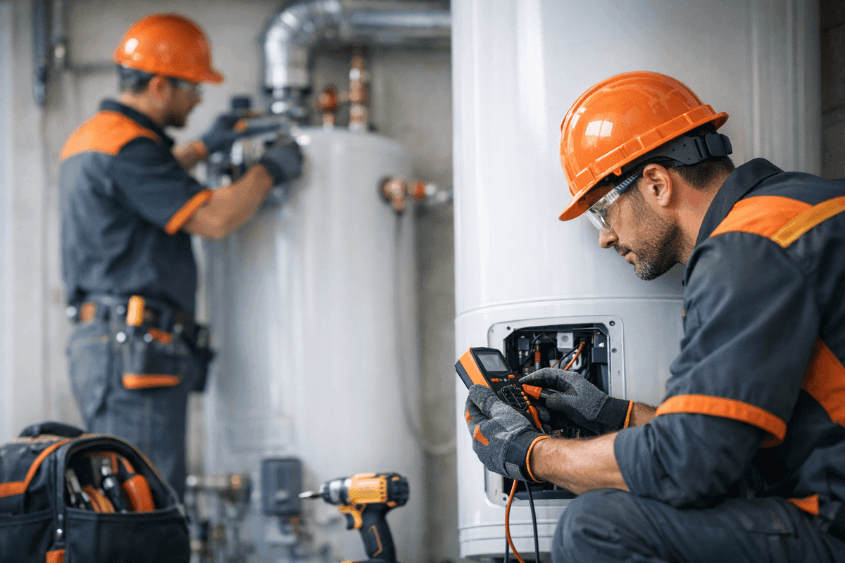 Water Heater Repair service by JJL Plumbing