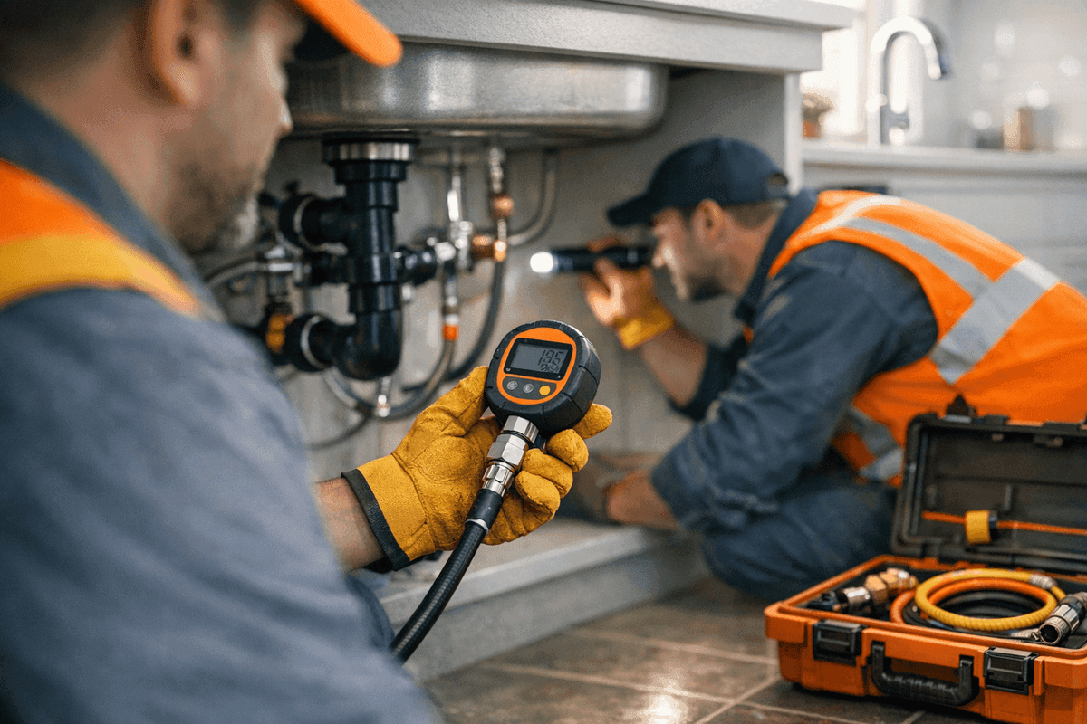 Water Pressure Issues service by JJL Plumbing